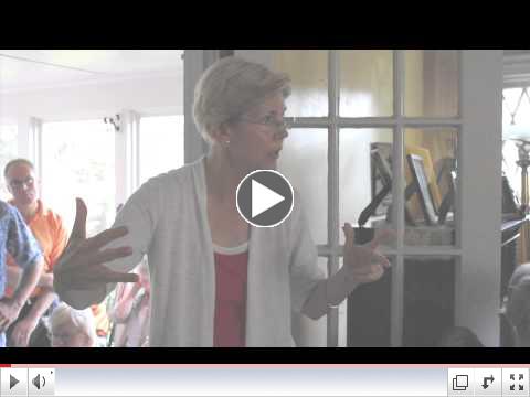Elizabeth Warren on Debt Crisis, Fair Taxation