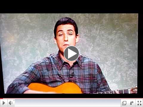 Adam Sandler Thanksgiving Song