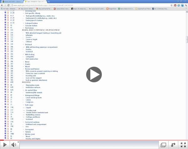 Part 3 - How to Search Patents by Classification