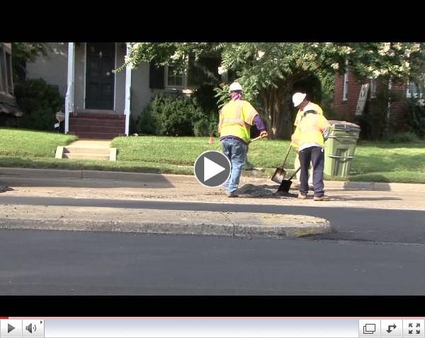 Patterson Avenue paving
