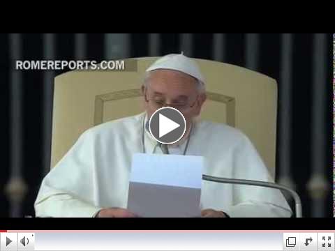 Pope prays for victims in the Philippines and for Syrian children who were killed