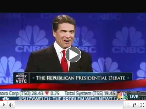 Rick Perry on the three federal agencies he would eliminate