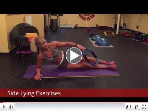 This Ring Workout is Great for Your Core, SI, Pelvic Alignment Abductors and Adductors Too