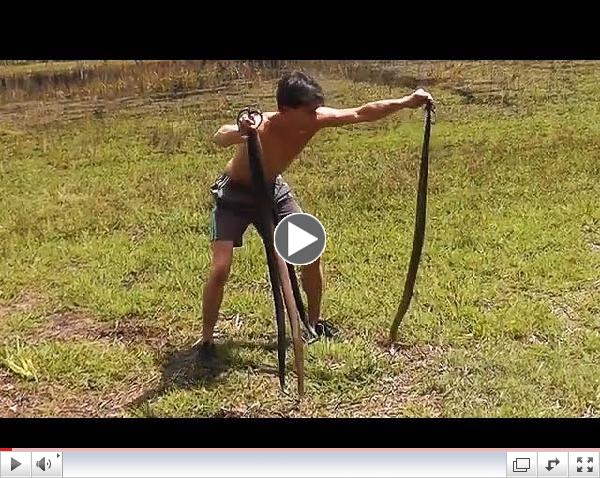 A mad man in the Aussie bush