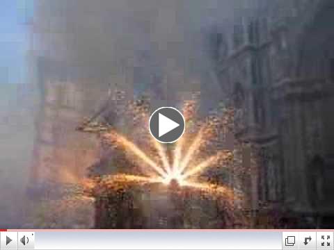 Lo scoppio del Carro di Fuoco - Pasqua a Firenze