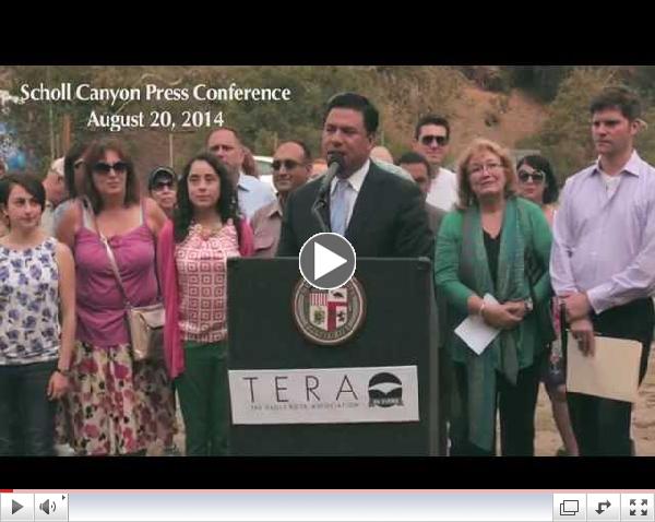Press Conference Opposing Scholl Canyon Landfill Expansion