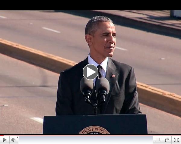 President Obama Delivers Remarks on the 50th Anniversary of the Selma Marches