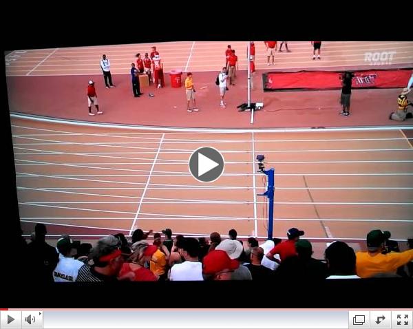 Trayvon Bromell 9.77 at Big 12 championships 2014