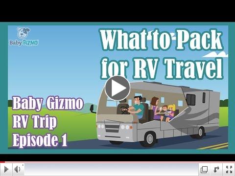 What to pack for RV travel