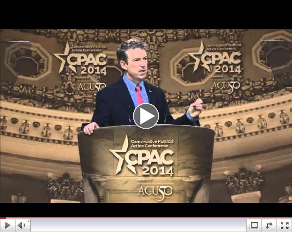 CPAC 2014 - U.S. Senator Rand Paul (R-KY)