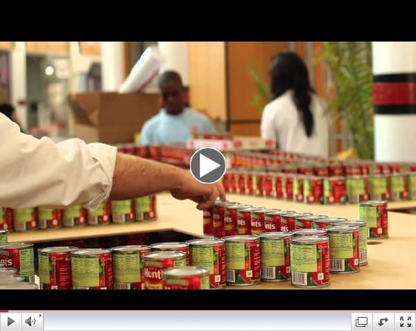 Time-Lapse Video of CANstruction Ford F-150