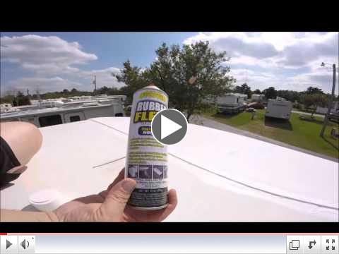 RV Life roof leak repair