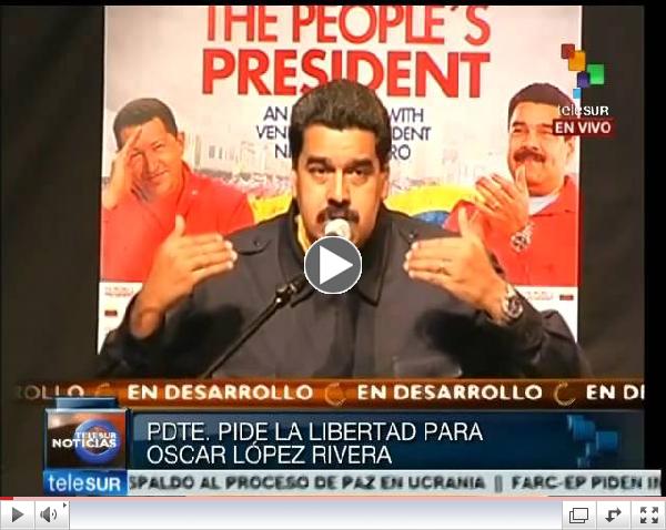 Libertad para Oscar LÃ³pez Ribera y los antiterroristas cubanos: Maduro