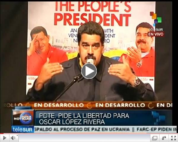 Libertad para Oscar López Ribera y los antiterroristas cubanos: Maduro