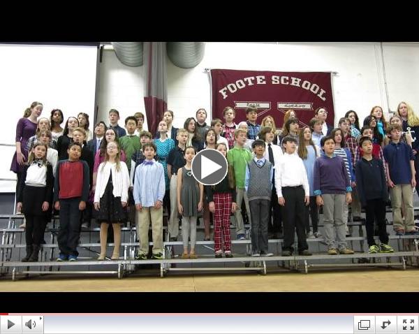 Foote School Sixth Graders Sing 