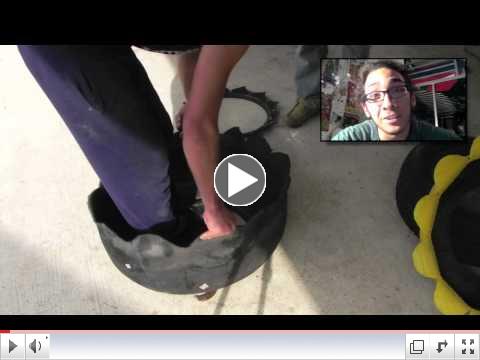 How To Make a Rubber Tire Planter