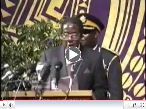 President Mugabe Pays Tribute to PanAfricanism at the Fourth African and African American Summit in 1997