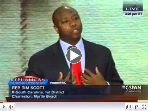 Congressman Tim Scott's speech at the RNC 2012