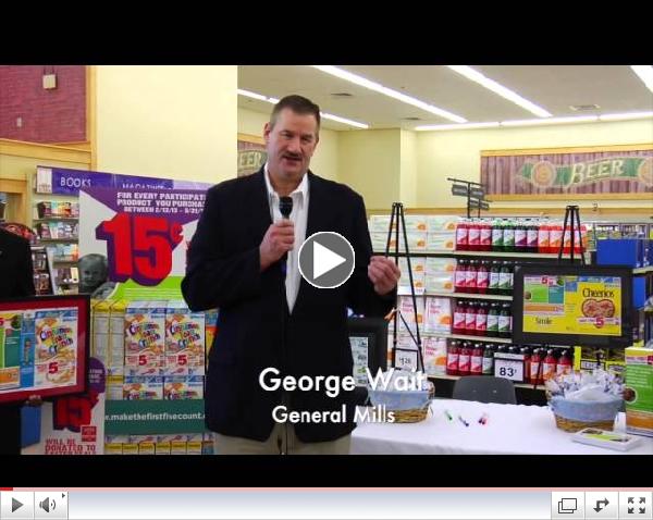 Easter Seals and Food Lion Kickoff for 2013 Shop & Care Campaign