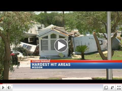 Chimney RV Park Overnight Storm Damage