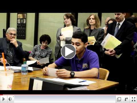 Young Voices youth on High Stakes Testing