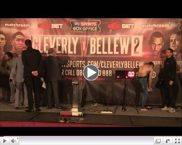 LIVE | Cleverly v Bellew 2 | The Weigh in | PLUS DeGale, Joshua, Groves, Quigg, McDonnell, Smith