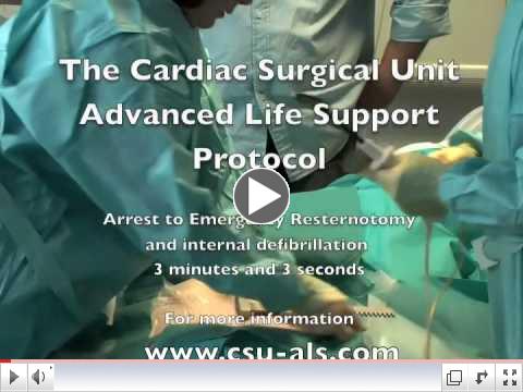 The Cardiac Surgery Advanced Life Support Course