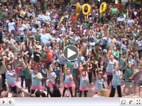 Girl Scouts Pledge and Dance