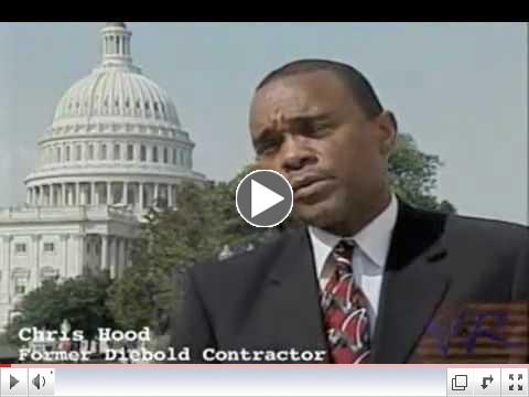 Vote Fraud - Diebold Whistleblower Speaks Out