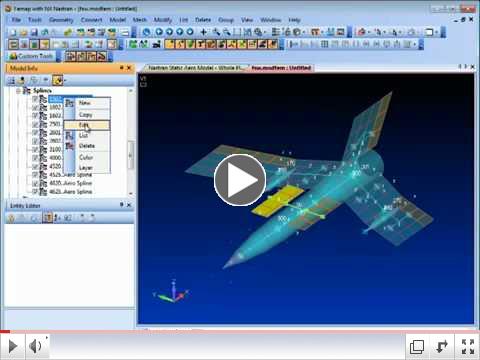 Femap 10.3 Aeroelasticity from Siemens PLM