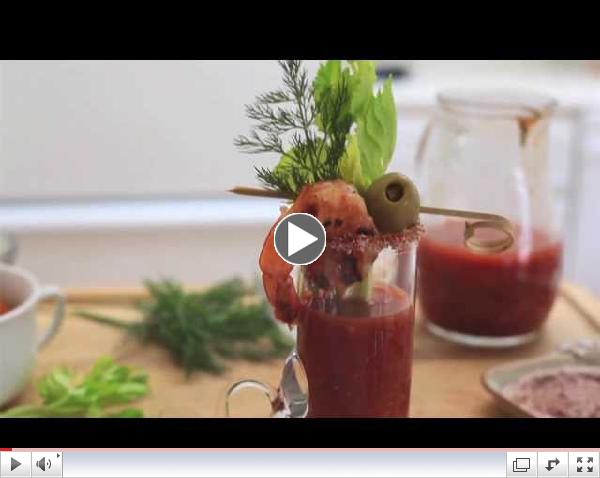 Personal Touch Gourmet | Bloody Grilled Shrimp Mary Recipe