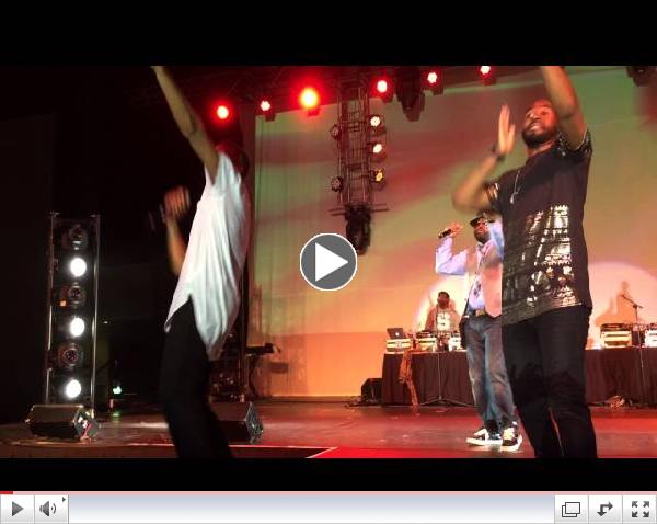J Moss and 21:03 Perform Hit Medley at 2014 V103 For Sisters Only in Atlanta