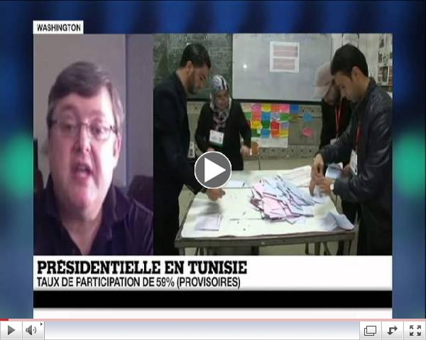 William Lawrence Tunisian Presidential Elections France 24 French