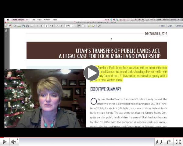 Sutherland's Legal Review of UT's HB148