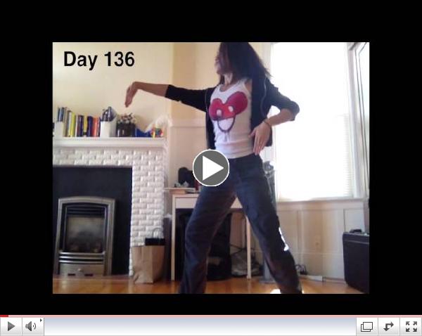 Girl Learns to Dance in a Year (TIME LAPSE)