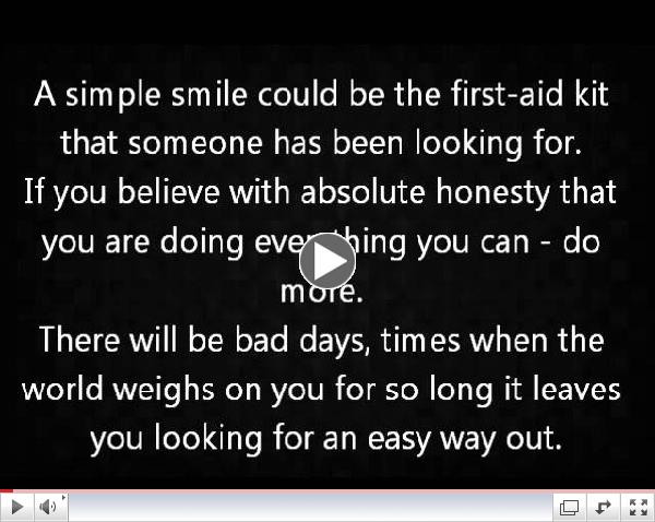 Instructions For A Bad Day - Shane Koyczan Poem