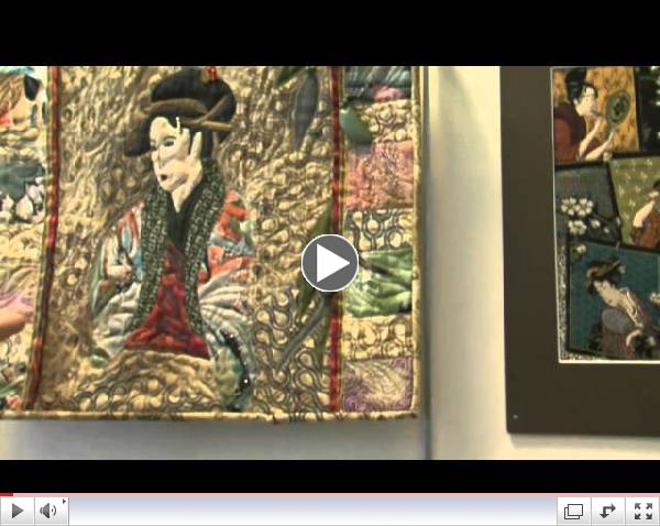 Coastal Quilt Artist Exhibit Pieces at the Bridgewater Public Library