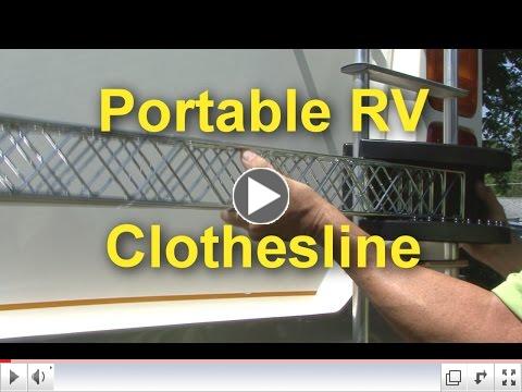 RV Education 101: Stromberg Carlson Portable RV Clothesline 