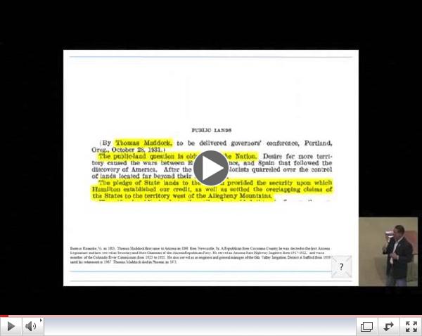 History of the Public Lands Issue 4 min