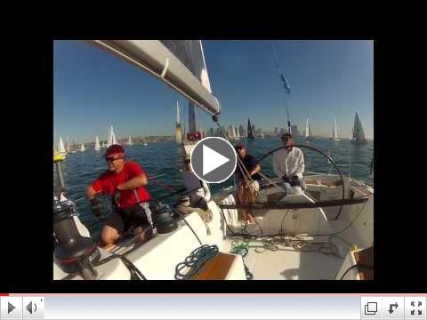 Audacious Beneteau First 40.7 new years day regatta.MOV