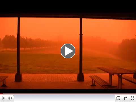 Dust Storm in Sydney, September 23, 2009