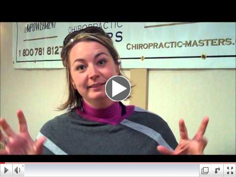 Chiropractic Masters Success Story