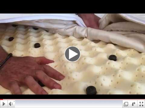 The mattress topper - unzipped:)
