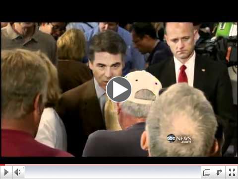 Republican Opponents Take Aim at Rick Perry