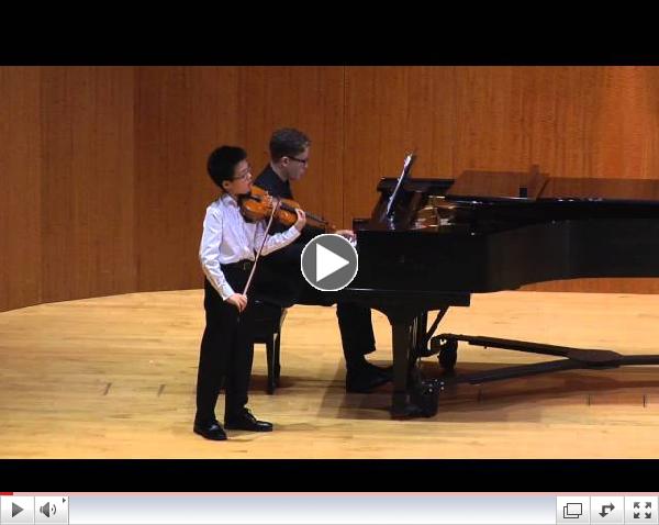 Por Una Cabeza - Pierce Wang, violin