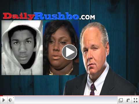 RUSH: Trayvon Martin Was A 'Gay-Basher'