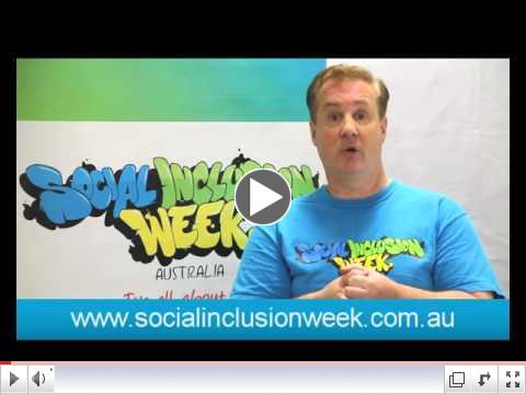 Jonathon Welch AM on Social Inclusion Week 2015 