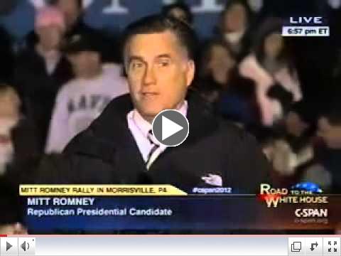 MITT ROMNEY: WE WILL BRING REAL CHANGE TO AMERICA ON DAY ONE