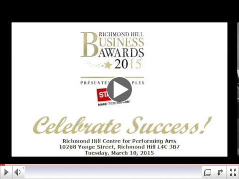 Richmond Hill Business Awards 2015 | 105.9 The Region