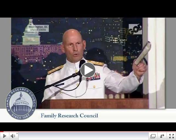 Rear Admiral Lee Addresses Restrictive Regulations on Religious Liberty